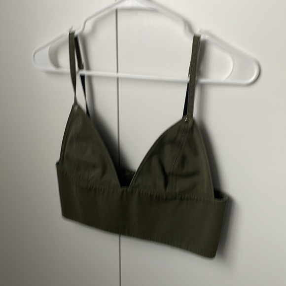 NWT T by Alexander wang twill bra - Picture 10 of 17